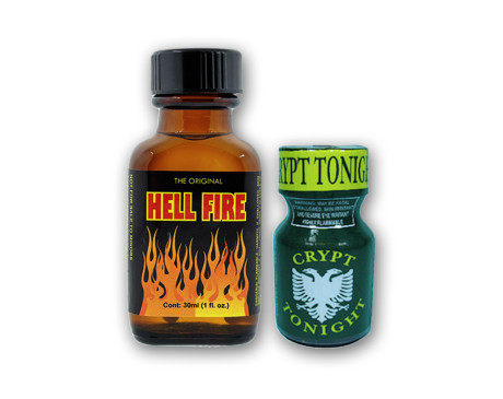 2-PACK Hell Fire 30ml + Crypt Tonight 10ml
