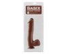 PD Basix 10in Dong Balls & Suction Brn