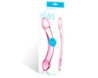 Glas 7.25in Double Trouble Purple Dildo