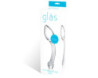 Glas 8in Pure Indulgence AnalSlide Dildo
