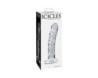 Icicles No.62 6.5in Glass Dildo Clear