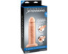 FX 8in Silicone Hollow Extension Beige