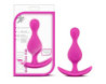 Luxe Explore Silicone Anal Plug Pink