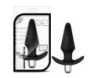 Luxe Discover Vibrating Anal Plug Black