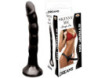 Skinny Me Dildo W/Harness  7in Bk