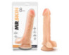 Dr. Skin Cock 1 Dildo 9in w/Balls Beige
