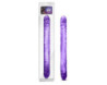 B Yours 18in Double Dildo Purple