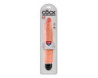 King Cock 10in Vibrating Stiffy Beige