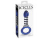 Icicles No.81 Glass Juicer Dildo Blue