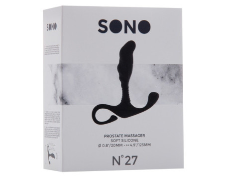 SONO No. 27 Soft Prostate Massger Black