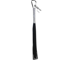SS S&M Sparkle Flogger Black