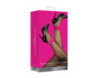 Ouch Prem Plush Leather Ankle Cuffs Pink