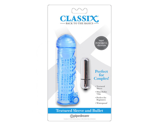 PD Classix Textured Sleeve&Bullet Blue