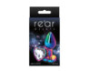 Rear Assets Heart Plug Small Multi/Clear