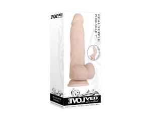 Evolved RealSupplePosble 7in Dildo Bge