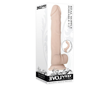Evolved RealSupplePosble 9.5in Dildo Bge