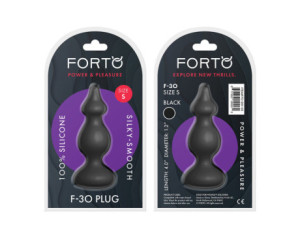 Forto F-30 Pointer Silicone Plug Sml Blk