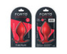 Forto F-60 Spade Silicone Plug Med Red