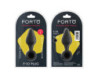 Forto F-10 Sili Plug w/Pull Ring Sml Blk