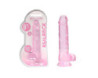 RealRock CC 8in Dildo WBalls&Suction Pnk