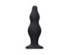 Ouch Silicone Bubble Butt Anal Plug Blk