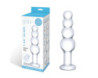 Glas 7.25in Glass Beaded Butt Plug
