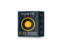 Forto F-15 Sili Vibrating Cockring Blk