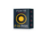Forto F-15 Sili Vibrating Cockring Blk