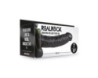 RealRock 7in VibrHollowStrapOnWBalls Blk