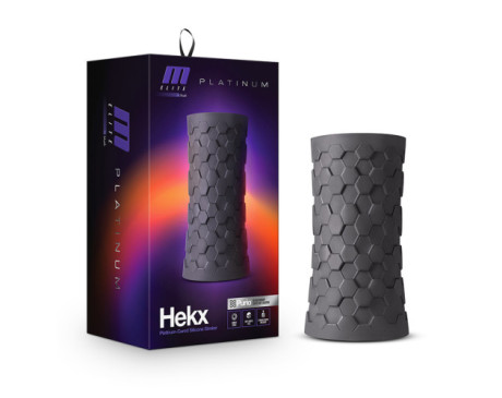 M Elite Platinum Hekx Stroker Black