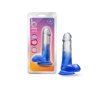 B Yours Stella Blue 6in Dildo Blue