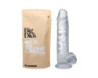 In A Bag Big Dick 8in Clear