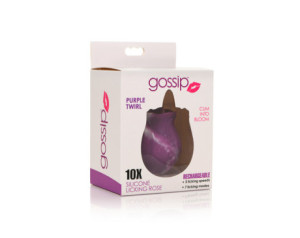 Gossip Cum Into Bloom Licking Rose Purpl