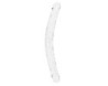 RealRock CC Double Dong 18in Dildo Clear