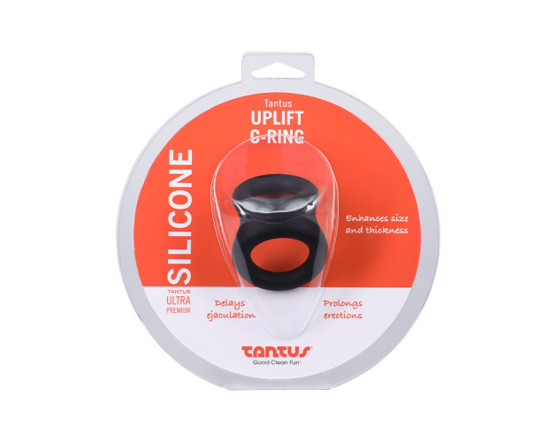 Tantus Uplift C-Ring Black