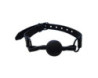 Rouge Leather Ball Gag Black W/Access