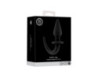 Ouch Flexible Rubber Anal Plug Black