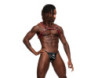 MP Leather Men's Leo Black/Red OS