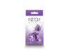 Rear Assets Metal Anal Plug Small Purple