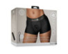 Shots Ouch Vibr Strapon Boxer M/L Blk