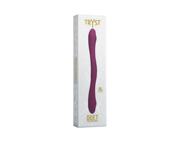 Tryst Duet Double Ended Vib w/Remote Ber