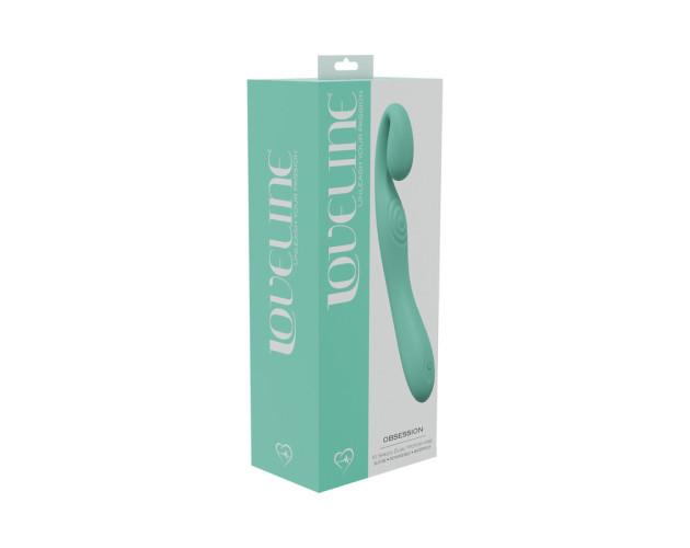 LoveLine Obsession Dual Motor Vibe Green