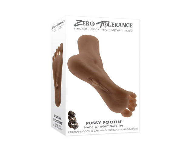 ZT Pussy Footin Masturbator TPE Dark