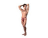 MP Lucifer Strappy Jock Burgundy S/M