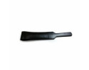 Rouge Leather Open Folded Paddle Black
