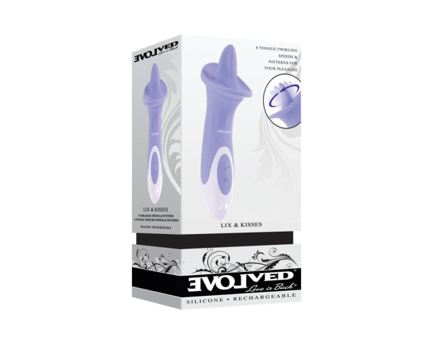 Evolved Lix & Kisses Rechargeable Purple
