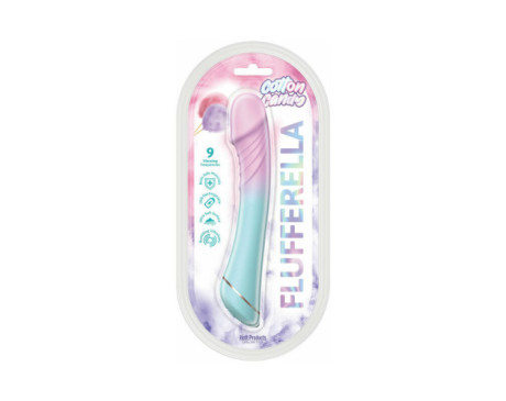 Cotton Candy Flufferella Silicone Dildo
