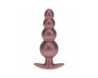 Ouch! Smooth Sili Beaded Plug 4.6in RG