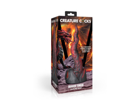 Creature Cocks Dragon Tongue Sili Dildo