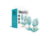 A&E Glitter Gem Butt Plug Set Blue